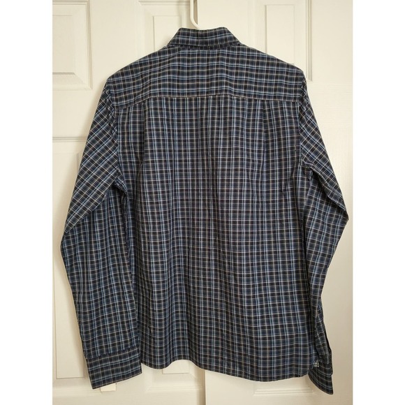 Van Heusen Never Tuck Long Sleeve Button Up Dress Shirt- Small - Picture 2 of 3